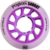 Atom Poison Savant Roller Skate Wheels 59x38mm 84a - Purple (Set of 4) - Skates USA
