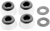 Bones Hardcore Hard Bushings 96a - White/Black (Set of 4) - Skates USA