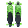 Dusters Channel Snakeskin Complete Longboard - 38" Neon Green - Skates USA