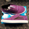 Lakai Shoes Griffin Kids - Purple/Black Suede - Skates USA