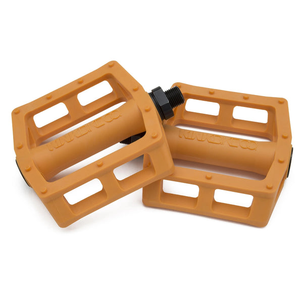 orange bmx pedals