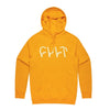 Cult Scribble Pullover Hoodie - Gold - Skates USA