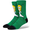 Stance Homer Crew Socks - Green - Skates USA