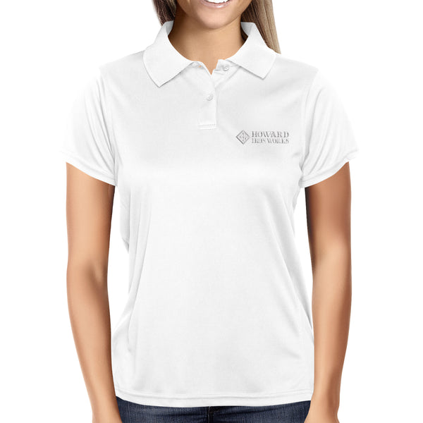 Polo Shirt S/S Ladies - White 