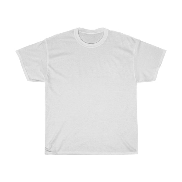 EZ MIL EMBLEM WHITE Unisex Heavy Cotton Tee