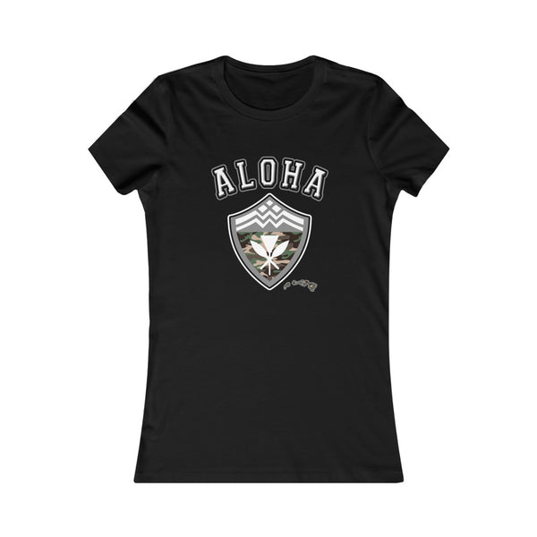 Aloha Camo Shield Women's Favorite Tee