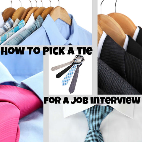 tie color for job interview