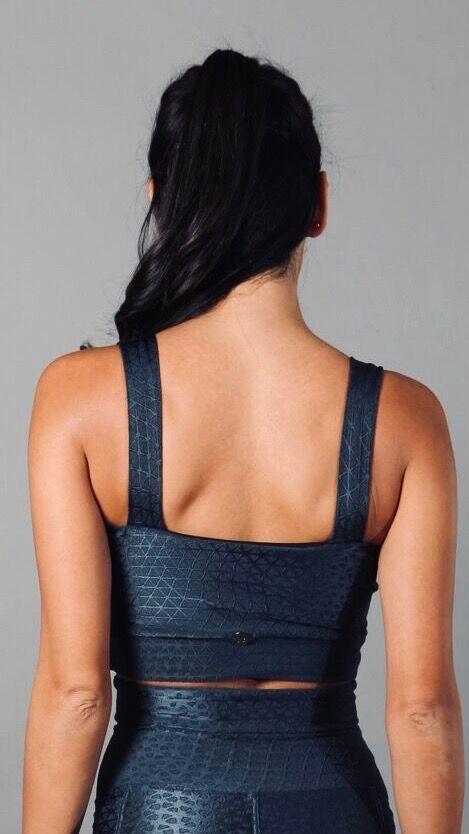 NOIR BLUE CHIARA TOP T460 - Equilibrium Activewear