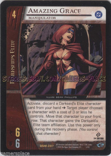 DSM-097 - Amazing Grace - 4X - VS System - Superman MOS - Mint/NM - 1st Ed.