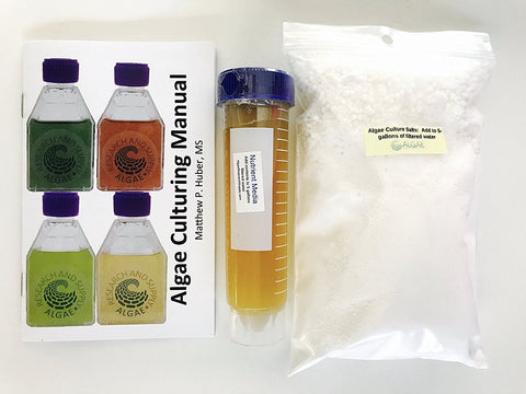 Spirulina nutrient and salt media kit for Arithrospira platensis