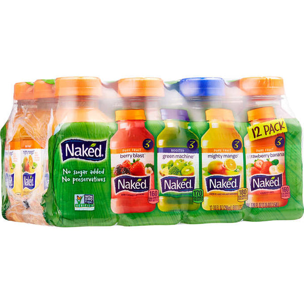 Naked Juice Variety Pack, 10 oz, 12 Count (902-00054) at 