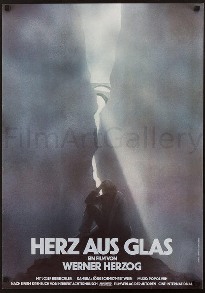 Continent beu Erfgenaam Werner Herzog Heart of Glass Vintage German Movie Poster