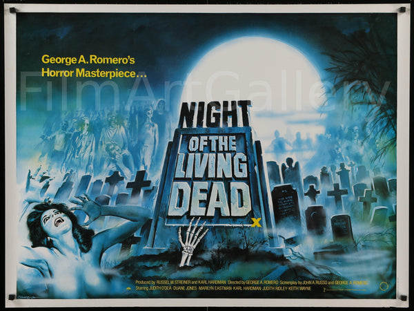 night of the living dead movie poster