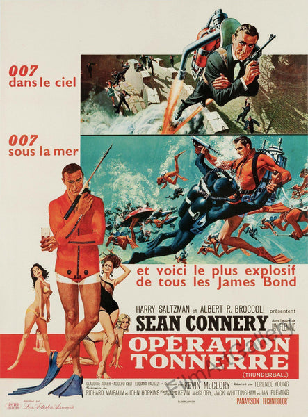 007 THUNDERBALL オリジナルプリント