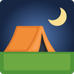 Facebook Camping Emoji