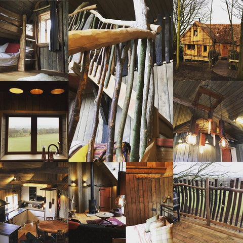 Images of Rufus's Roost, the new Luxury Treehouse @ Baxby Manor