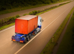 Container Transport on Highway