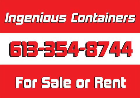 Shipping container storage rental 