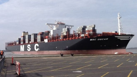 MSC Oscar, Worlds largest container ship