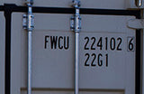 Shipping container BIC code