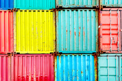 Used shipping containers