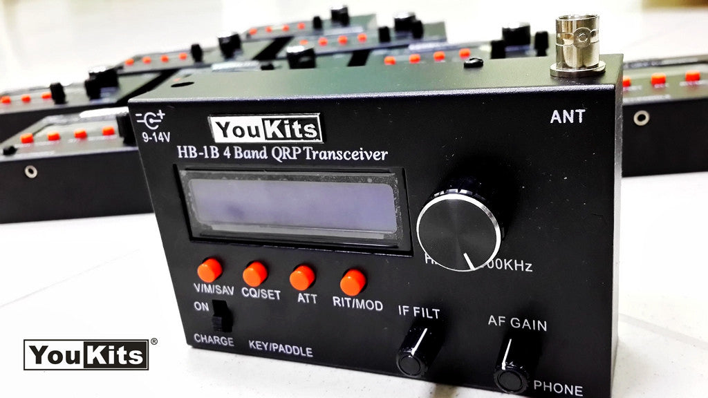 Youkits HB-1B MK3 4 band QRP CW transceiver