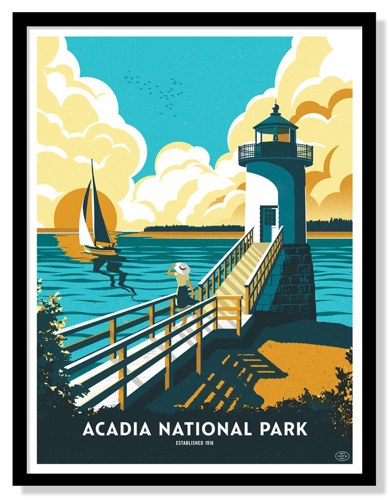 Acadia Standard Print