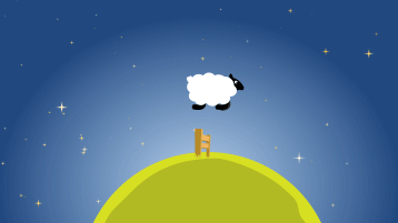 Cute Sheep jumping over fence - After Effects Animation – Motionisland