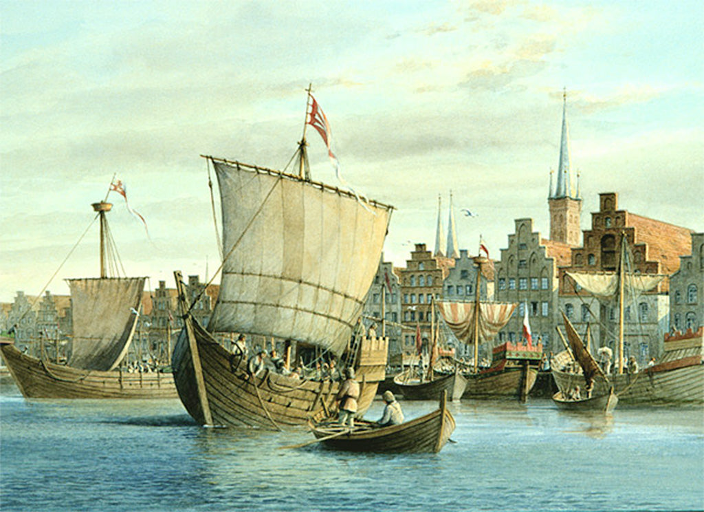 the Harbour at Lubeck