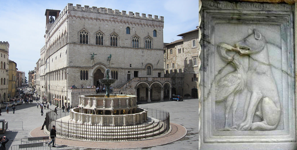 Medieval Parliment Building in Perugia