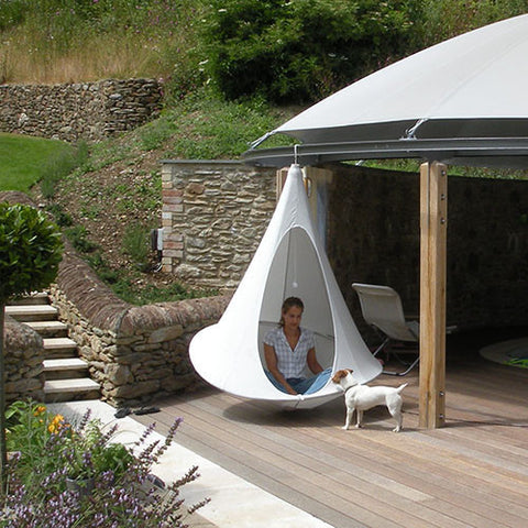 Cacoon single in the garden by Spa Living 