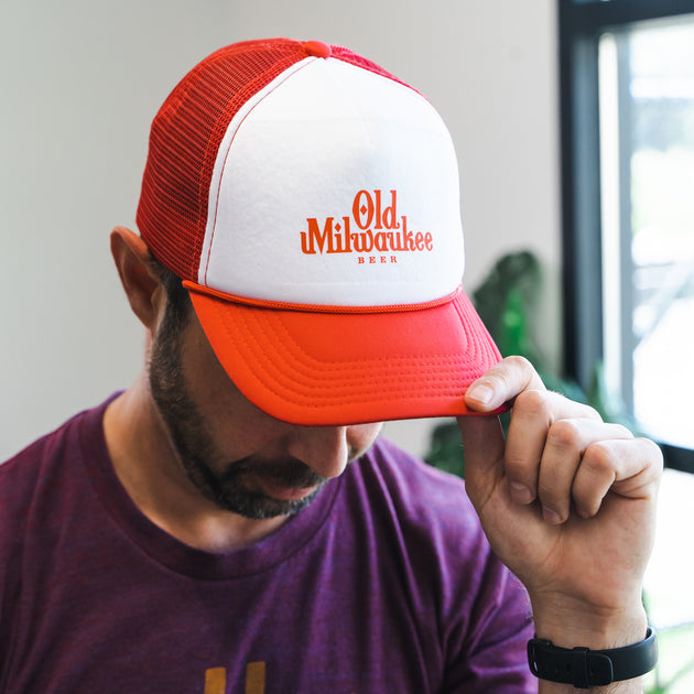 Old Milwaukee Logo | Hats | Michigan Beer | The Mitten State