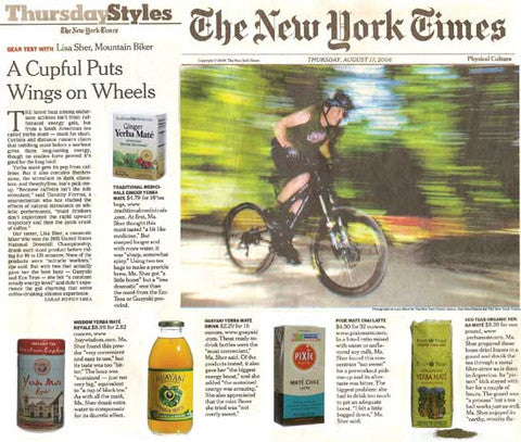 New York Times ECOTEAS article