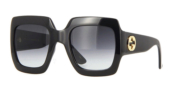 gucci gold and black sunglasses