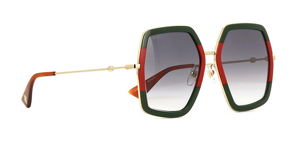 gucci red and green aviators