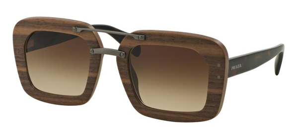 prada wood sunglasses