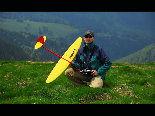 sunbird rc glider