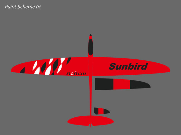 sunbird rc glider