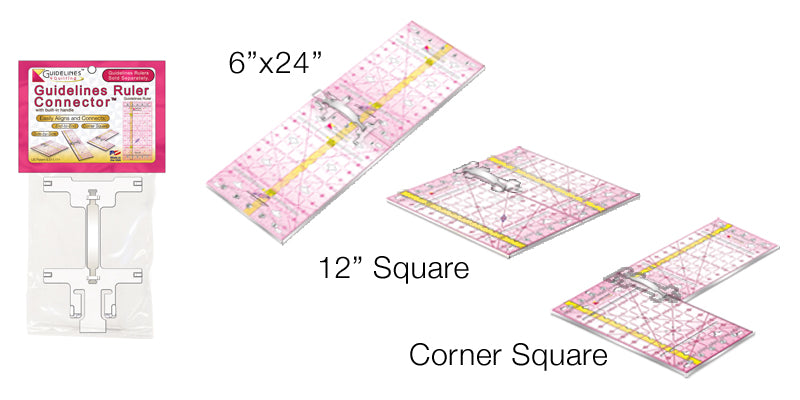 Guidelines Connectable Quilting Rulers by Guidelines4Quilting