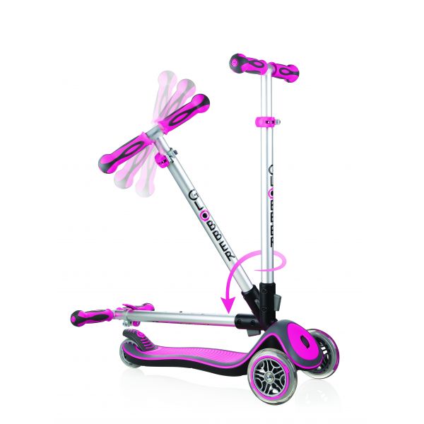 globber elite scooter pink