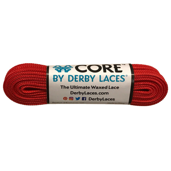 and Regular Shoes Derby Laces CORE Narrow 6mm Waxed Lace for Figure Skates Boots Roller Skates 