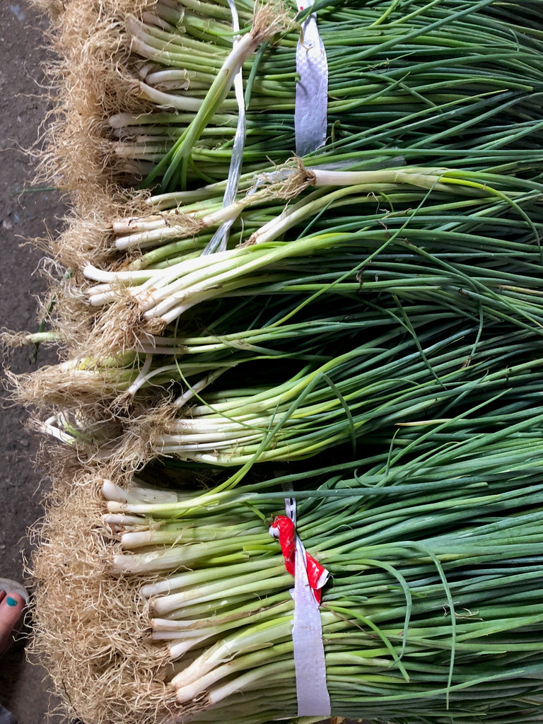 Spring onions north Vietnam lockdown recipie ideas 