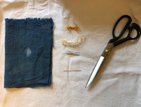 7 days of stitches: needle weaving