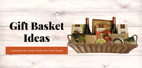 Gift Basket Ideas for Willow Rectangular Basket