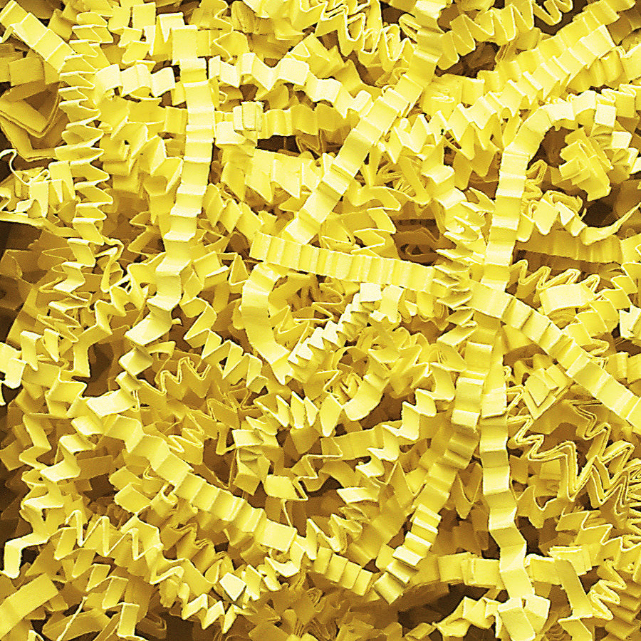 Spring-Fill Crinkle Cut Paper Shred, 10lbs Canary-Wald Imports