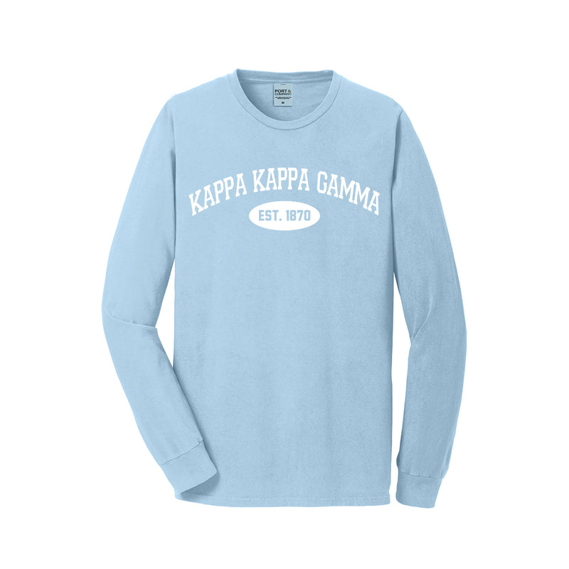 Kappa Kappa Gamma Sleeve Vintage T-Shirt – Sorority Letters