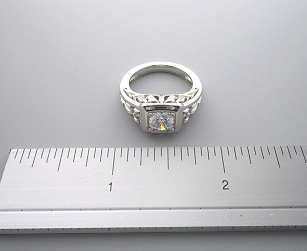 DIAMOND ENGAGEMENT RING SETTING LOTUS COLLECTION