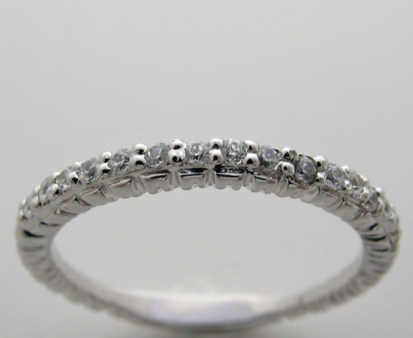 Feminine Diamond Wedding Ring
