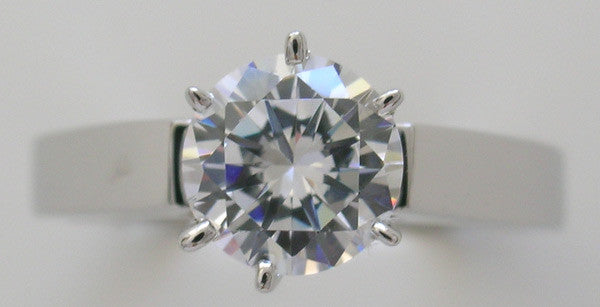 SOLITAIRe RING SETTING FOR ALL SHAPES AND SIZES