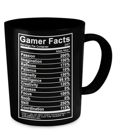 Gamer Facts Mug